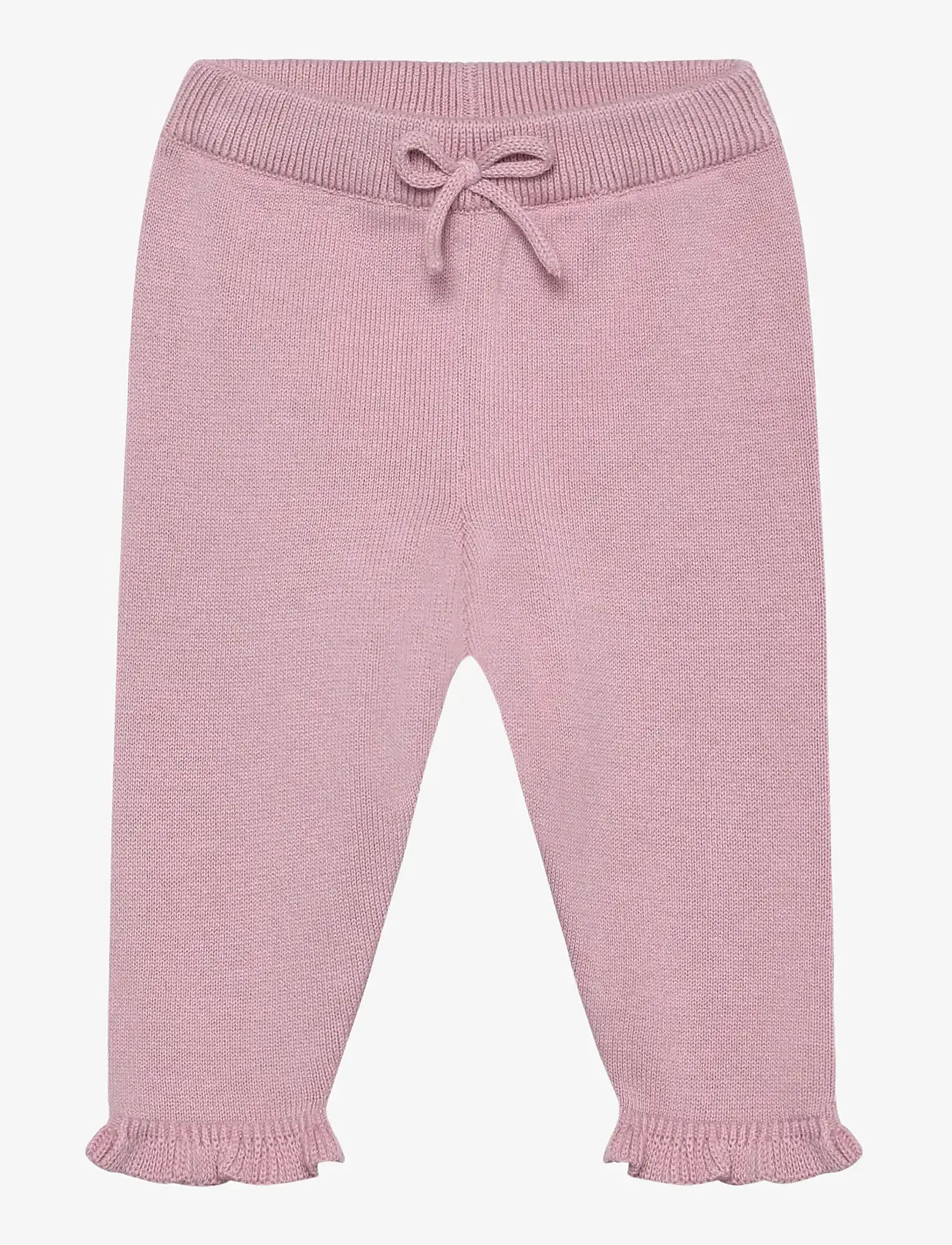Fixoni - Pants Knit - sommerschnäppchen - bleached mauve - 0