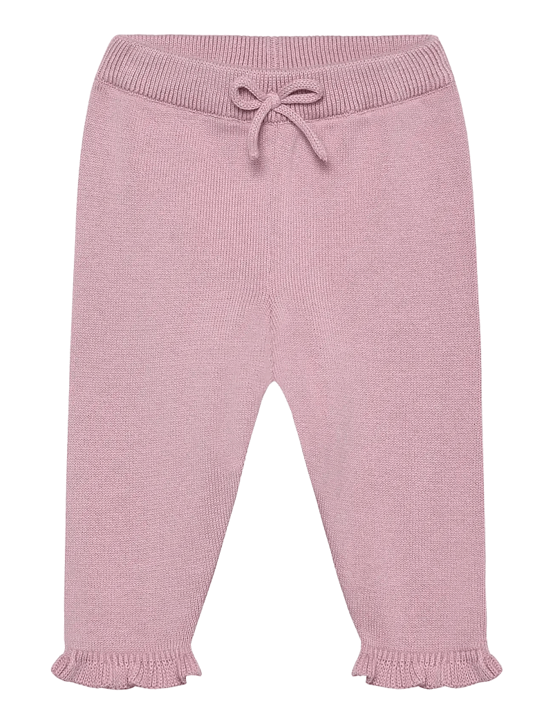 Fixoni - Pants Knit - sweatpants - bleached mauve - 0