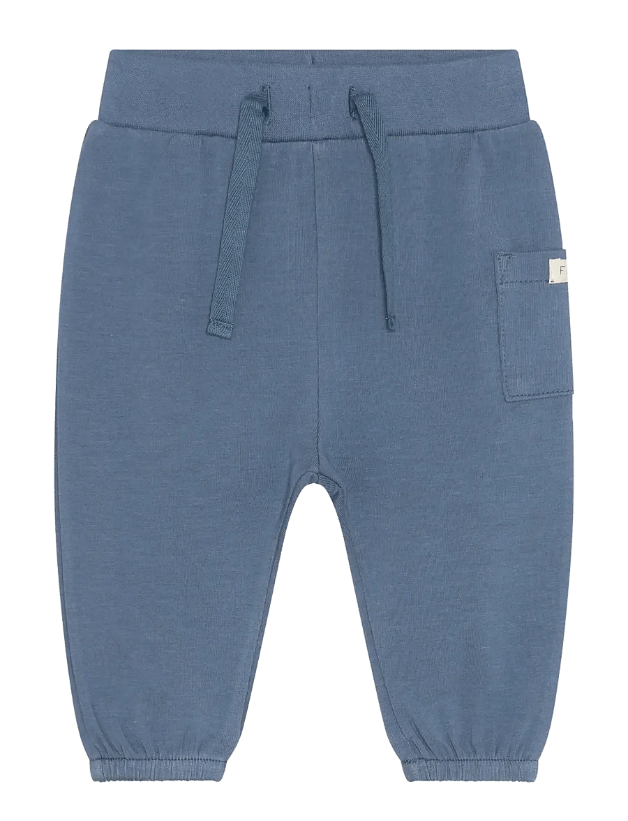 Fixoni - Pants Sweat - mjukisbyxor - vintage indigo - 0