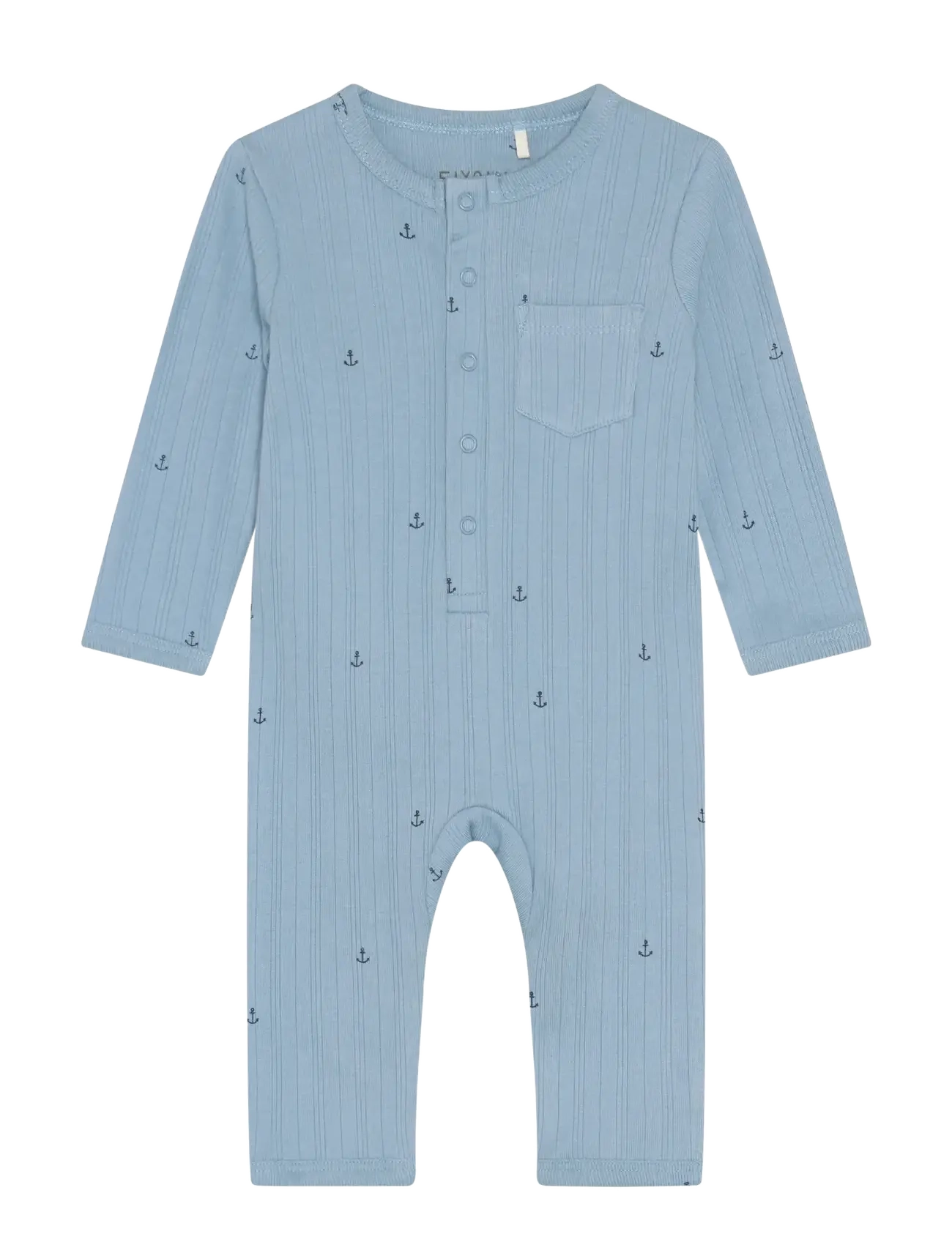 Fixoni Romper LS - Inspiration - MOUNTAIN SPRING / blue