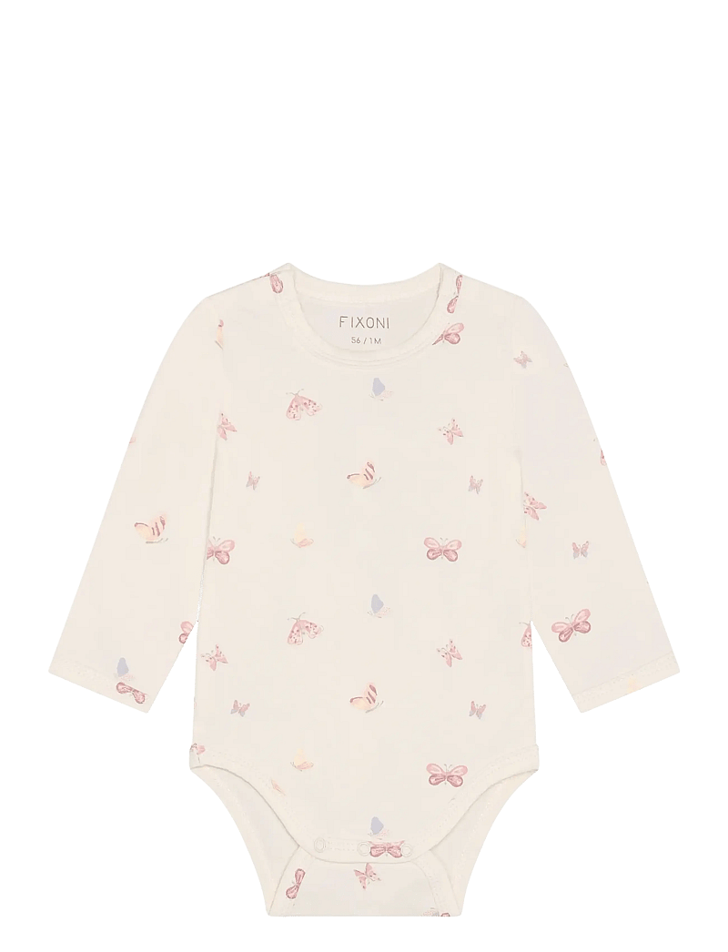Fixoni - Set w. Body and Romper - sets mit body - bleached mauve - 3