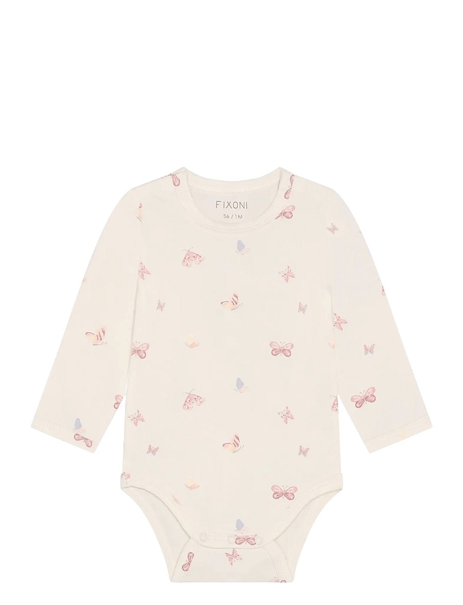 Fixoni - Set w. Body and Romper - sets mit body - bleached mauve - 3