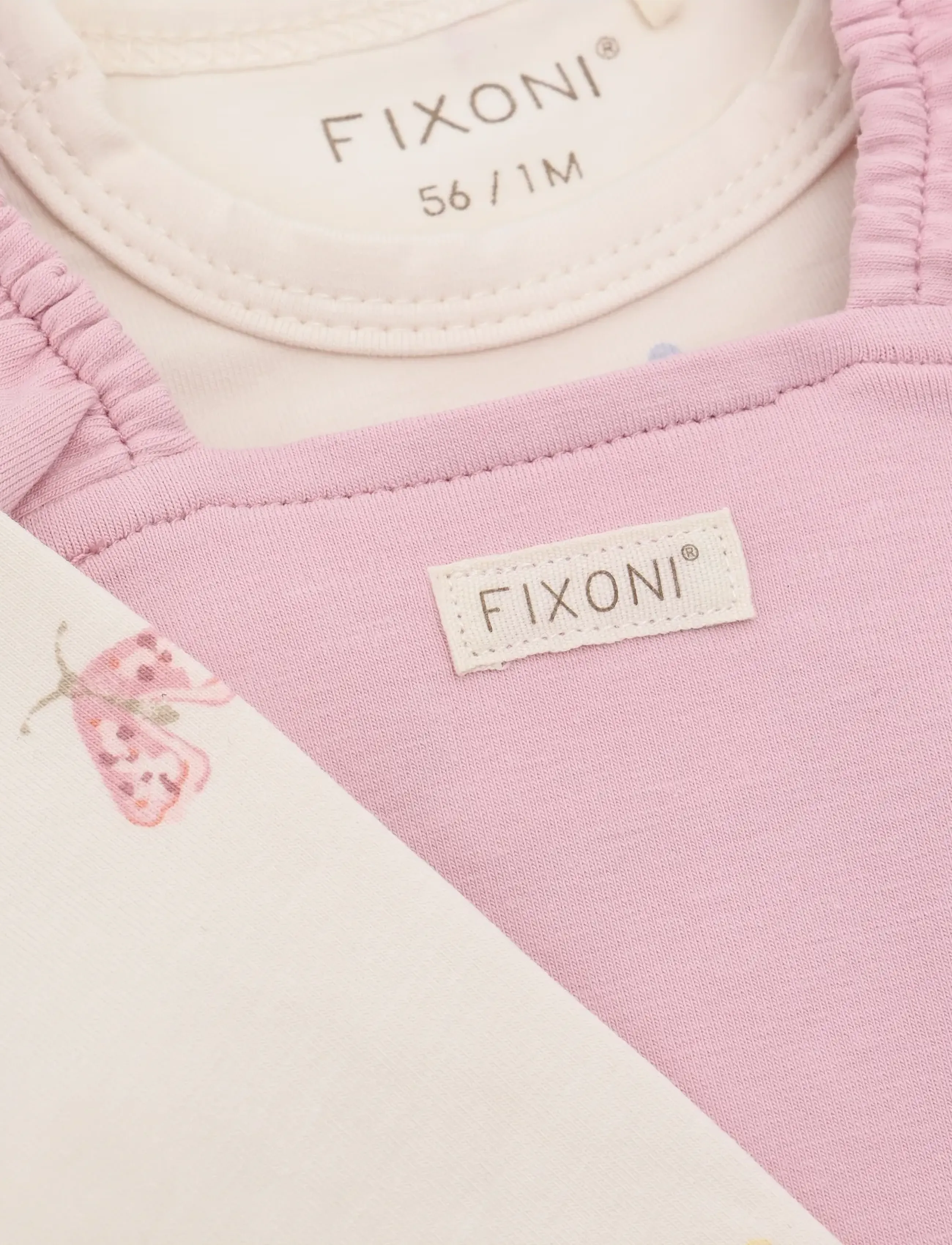 Fixoni - Set w. Body and Romper - gode sommertilbud - bleached mauve - 4