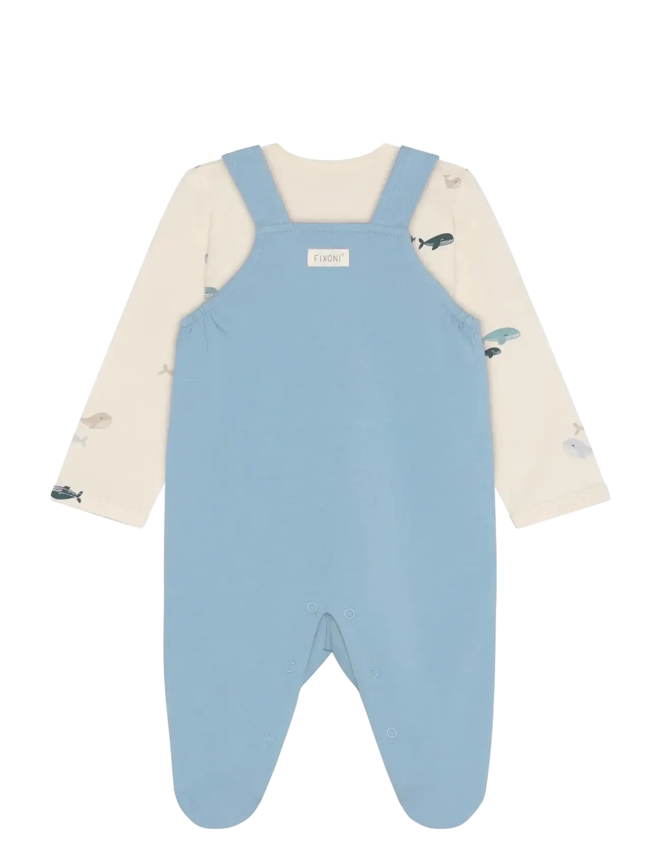 Fixoni - Set w. Body and Romper - gode sommertilbud - mountain spring - 2