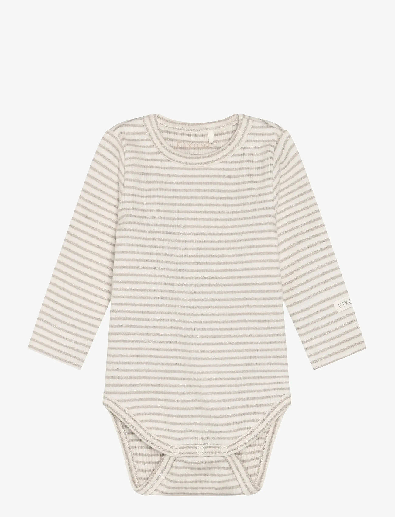 Fixoni - Body LS Rib - langærmede - pure cashmere - 0