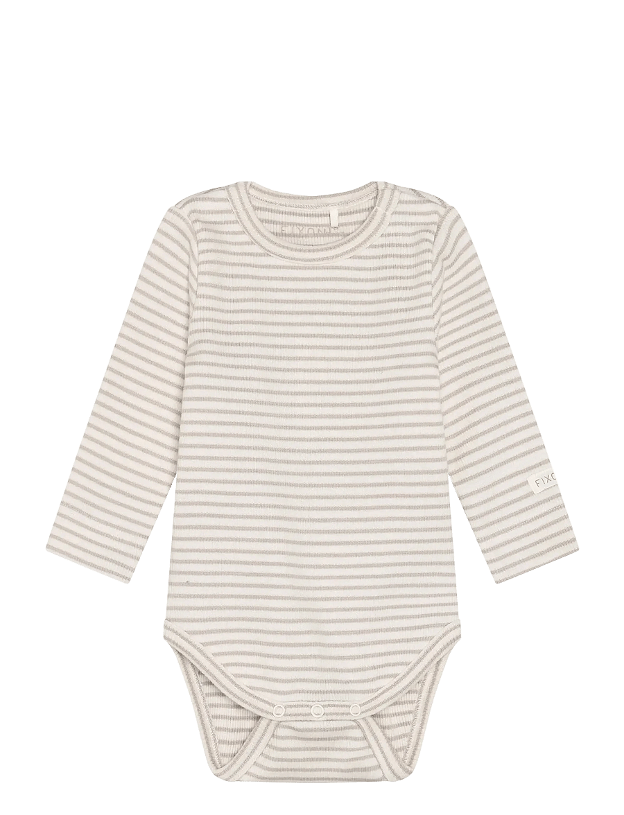 Fixoni - Body LS Rib - langærmede - pure cashmere - 0