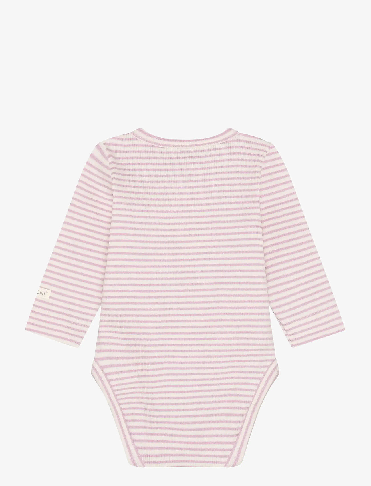Fixoni - Wrap Body LS Rib - shop efter alder - bleached mauve - 1