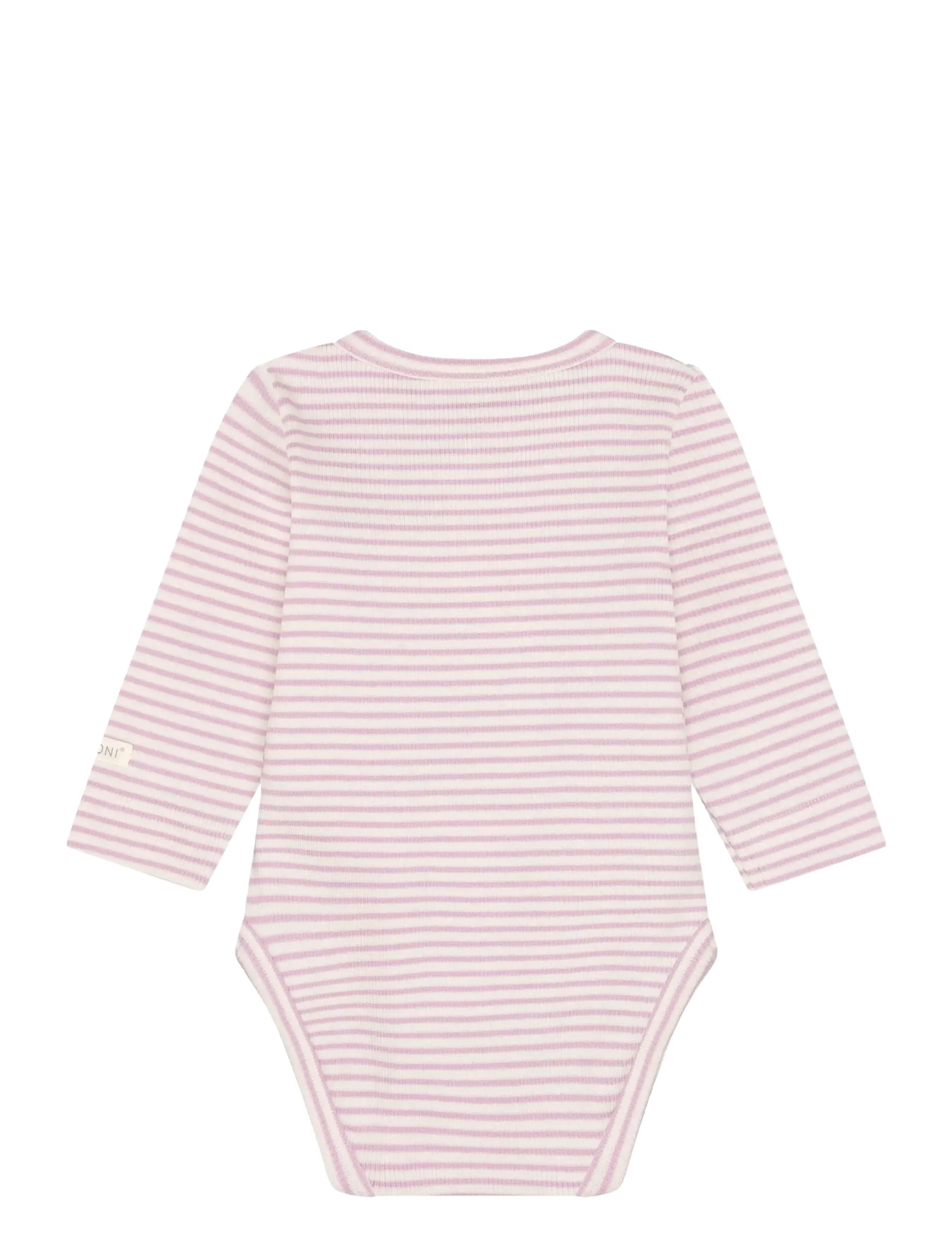 Fixoni - Wrap Body LS Rib - slå-om-bodyer - bleached mauve - 1