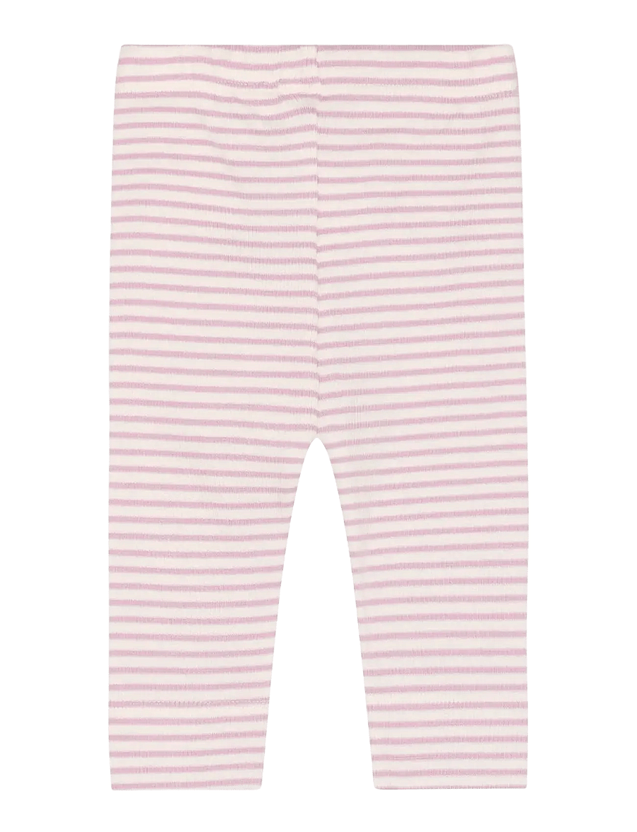 Fixoni - Leggings Rib - leggings - bleached mauve - 1
