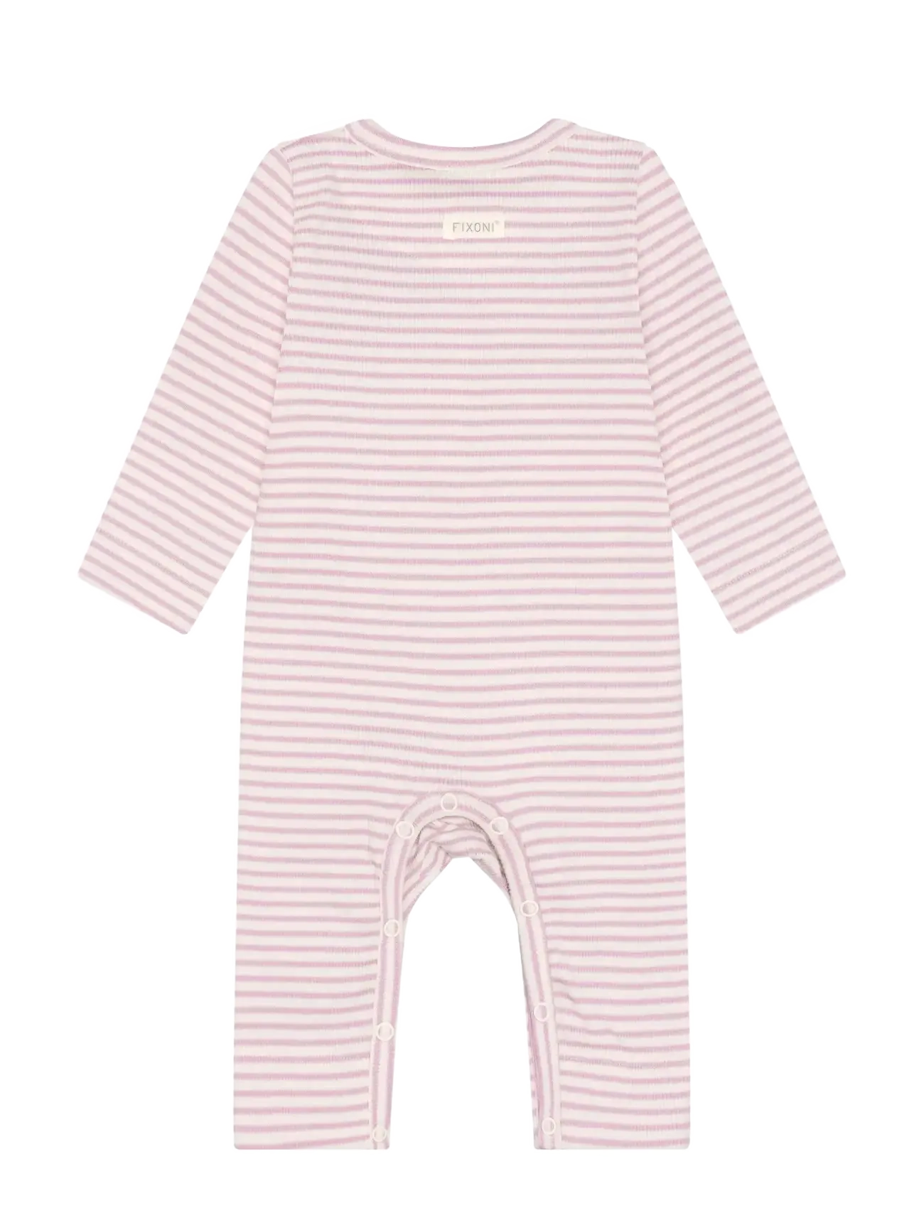 Fixoni - Romper LS Rib - vasaros pasiūlymai - bleached mauve - 1