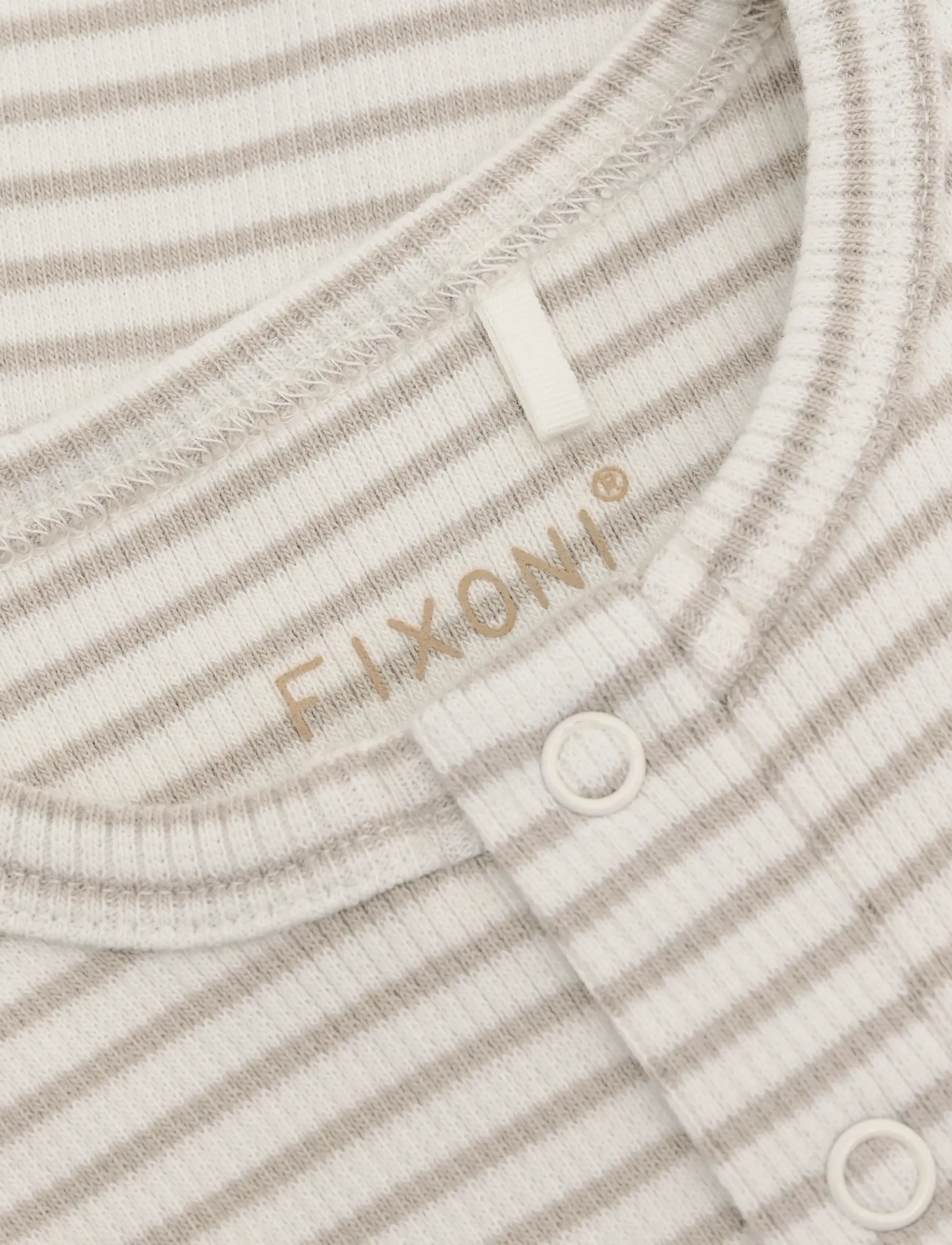 Fixoni - Romper LS Rib - suvised sooduspakkumised - pure cashmere - 3