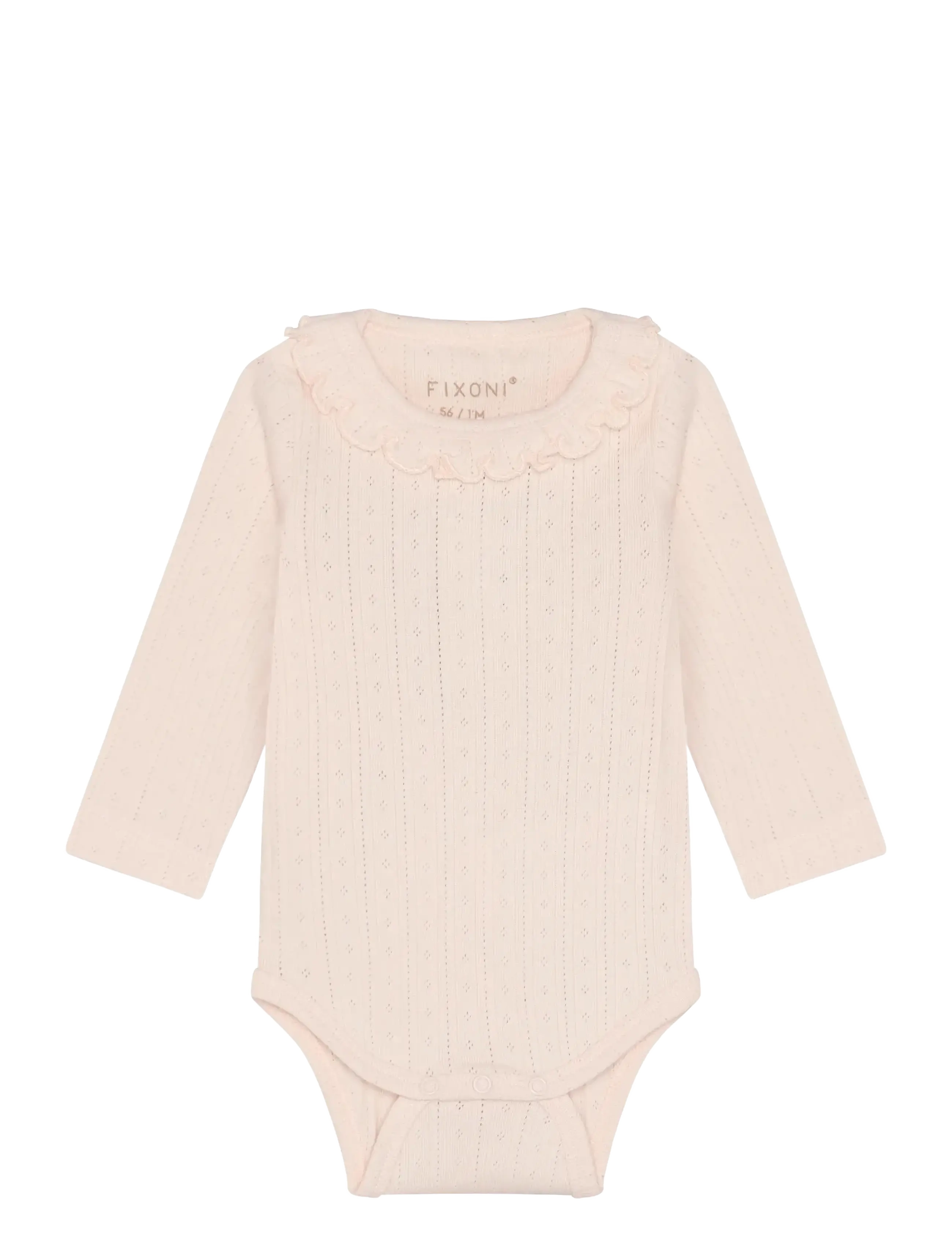 FIXONI Body Ls Pointelle Pink - 92 - Kinder