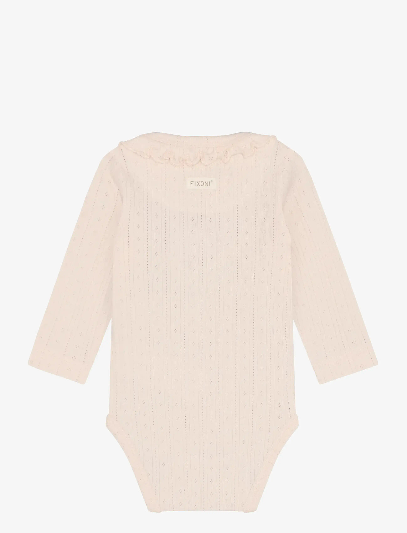 Fixoni - Body LS Pointelle - long-sleeved - soft pink - 2