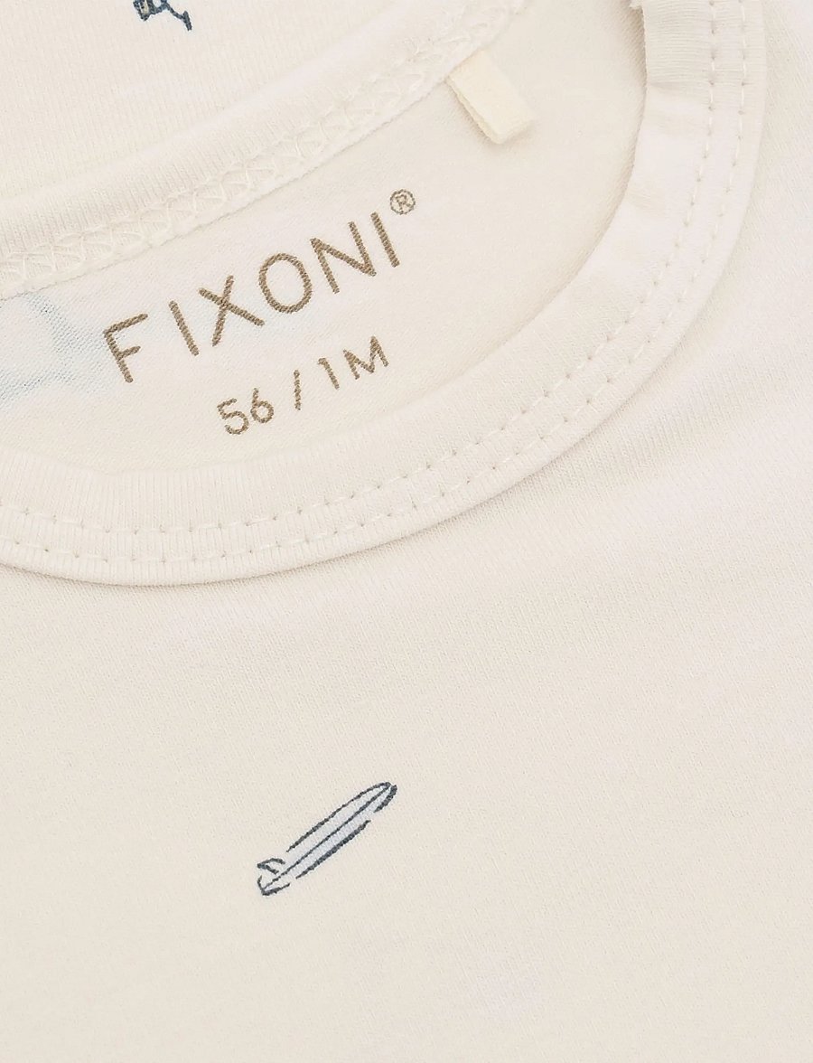 Fixoni - Body LS - långärmade bodies - mountain spring - 2