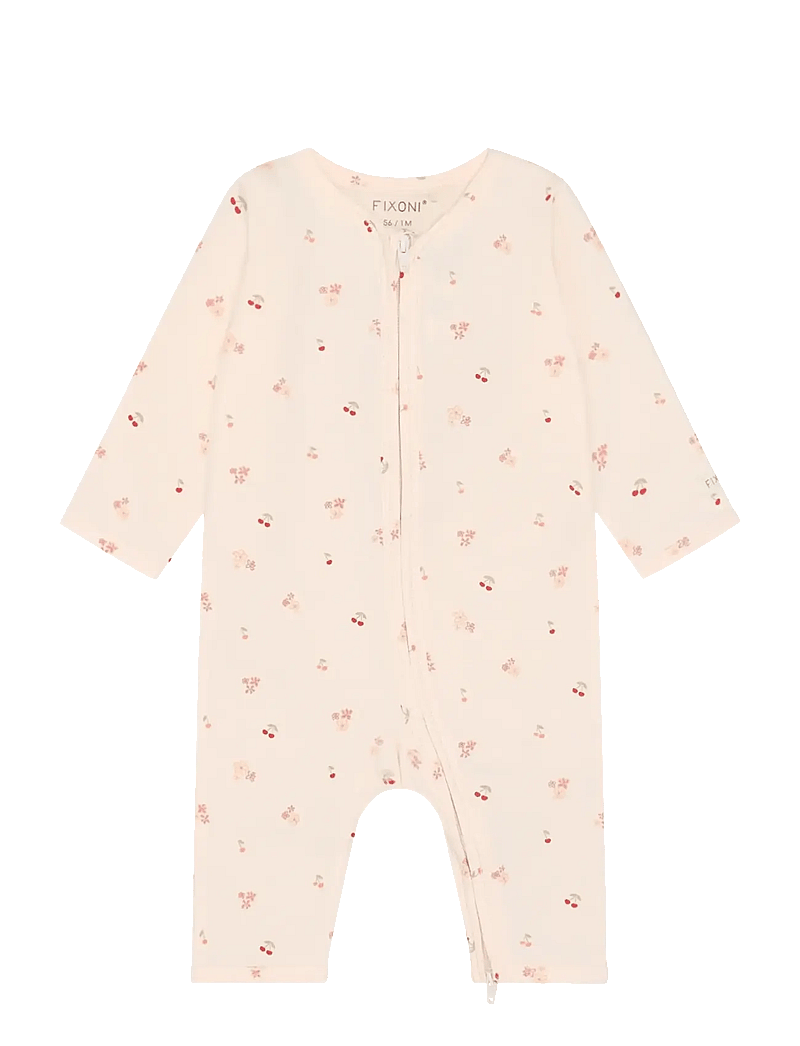 Fixoni - Nightsuit - schlafoveralls - dusty rose - 0