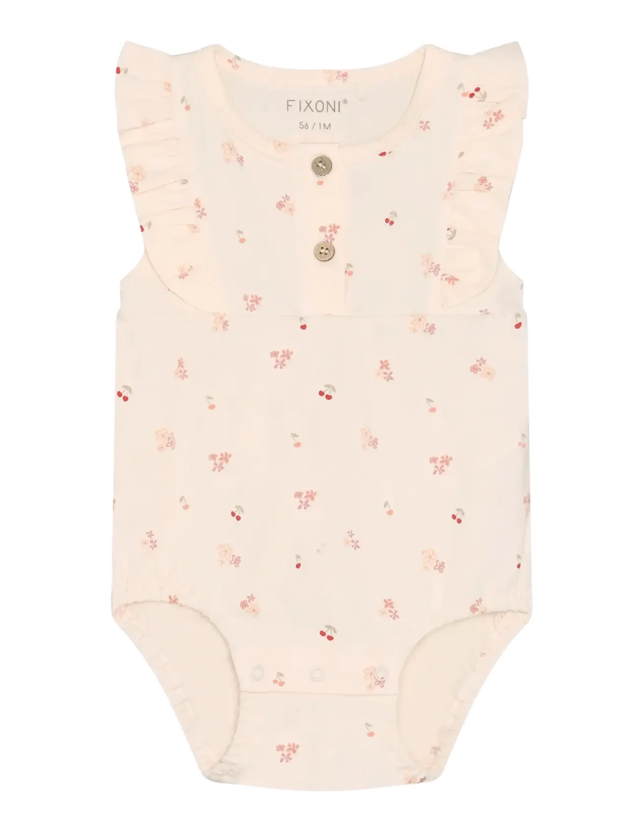 FIXONI Romper Ss Pink - 56 - Kinder
