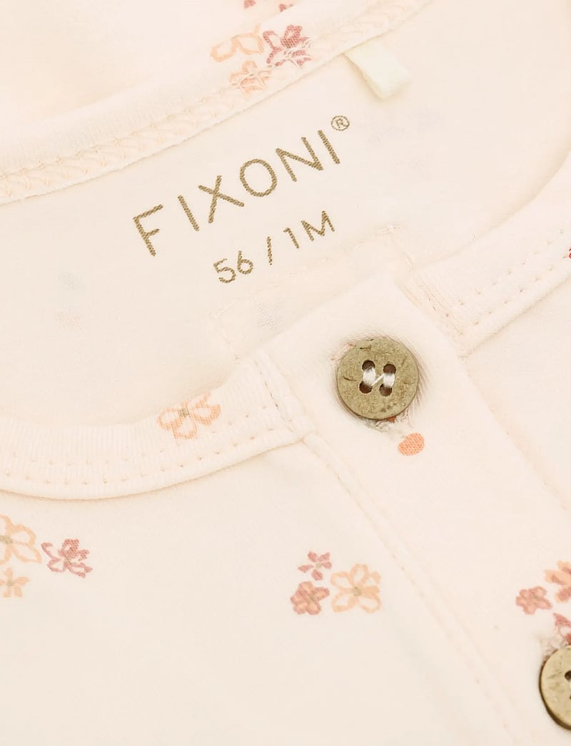 Fixoni - Romper SS - kortærmede heldragter - dusty rose - 2