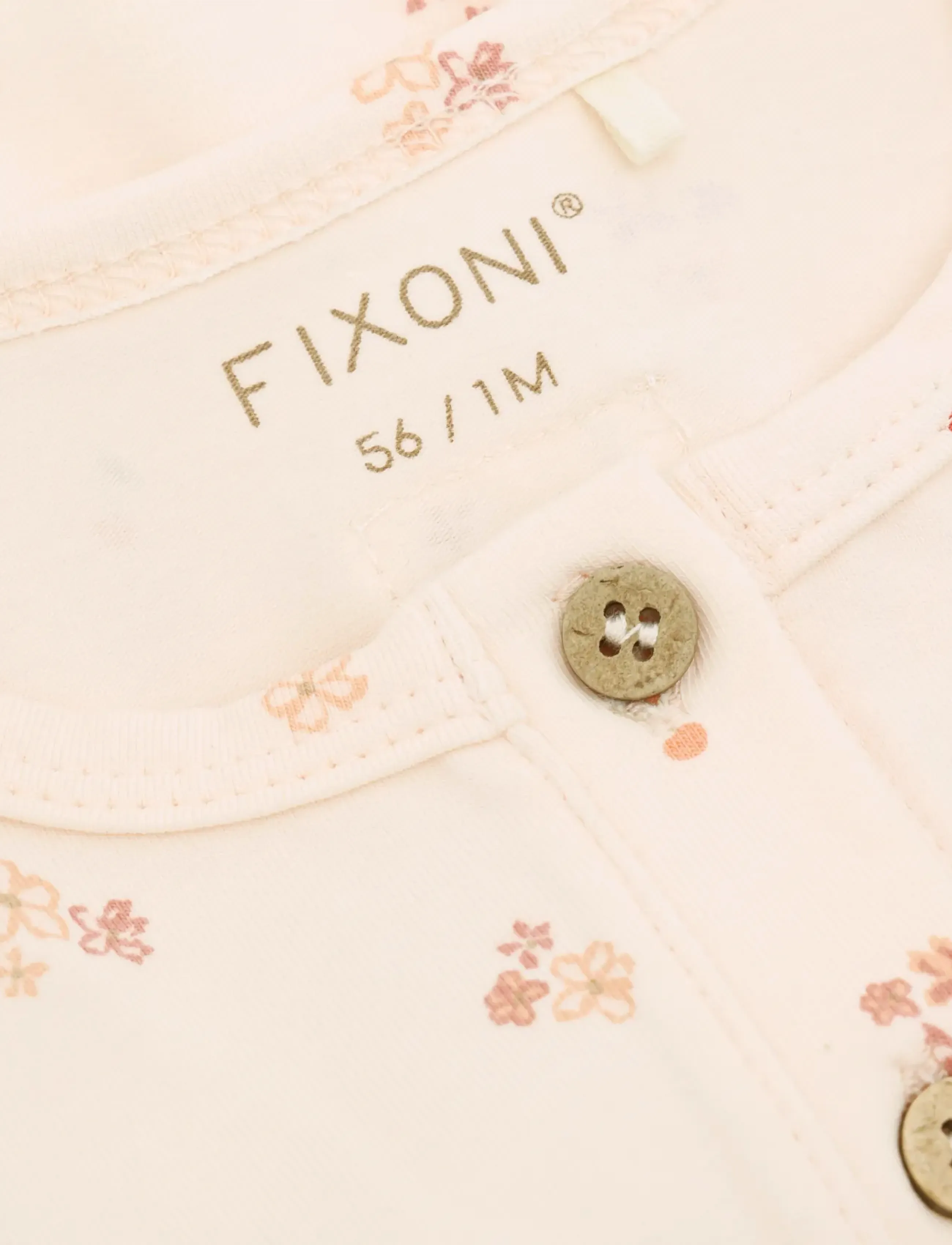 Fixoni - Romper SS - lühikeste varrukatega - dusty rose - 2