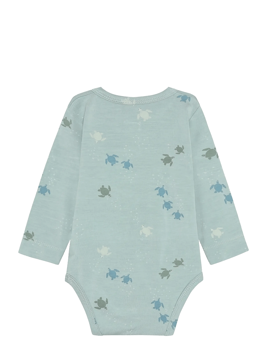 Fixoni - Body LS - rompers met lange mouwen - gray mist - 1