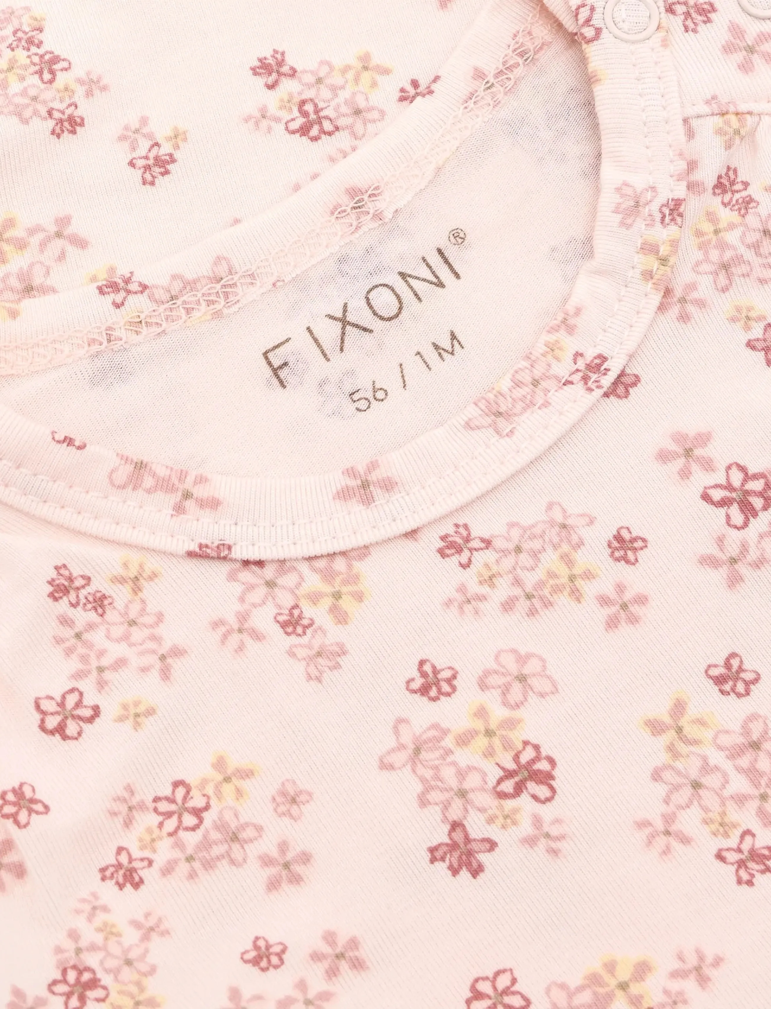 Fixoni - Body LS - smėlinukai ilgomis rankovėmis - soft pink - 2