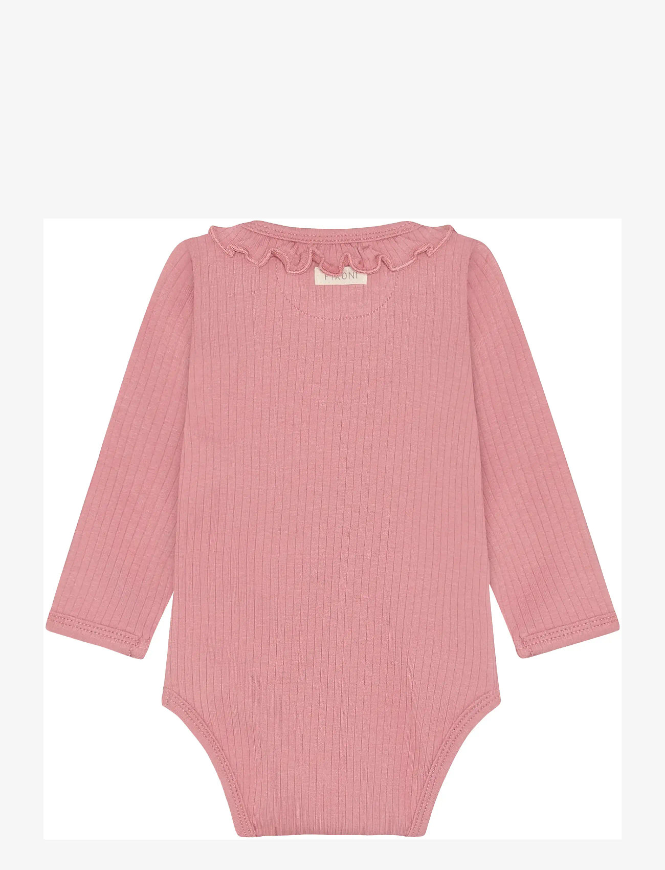 Fixoni - Wrap Body LS Rib - wickelbodys - dusty rose - 1