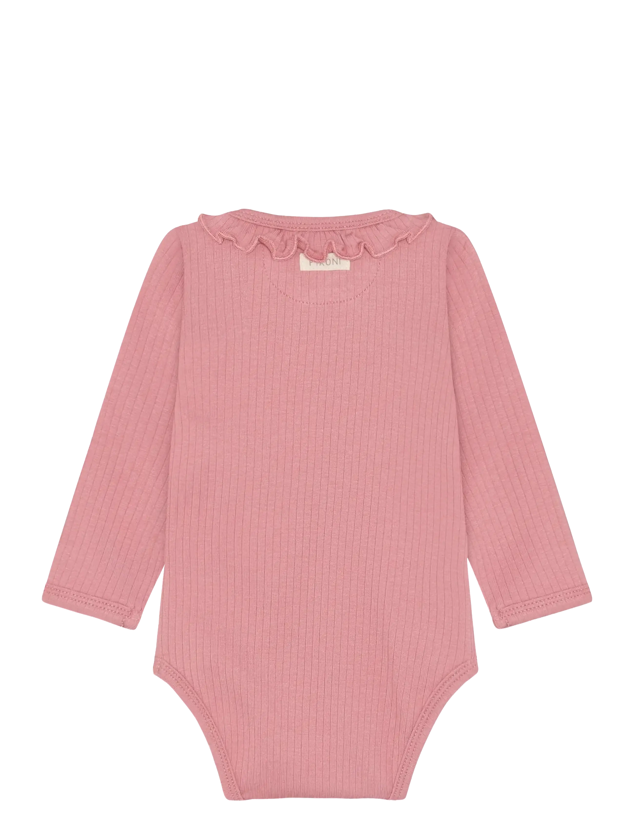 Fixoni - Wrap Body LS Rib - wrap bodies - dusty rose - 1