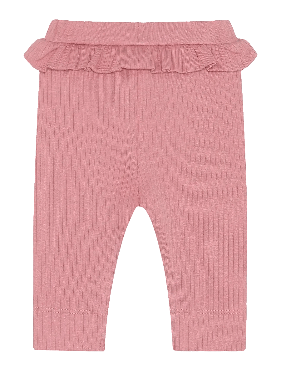 Fixoni - Leggings Rib - leggings - dusty rose - 1