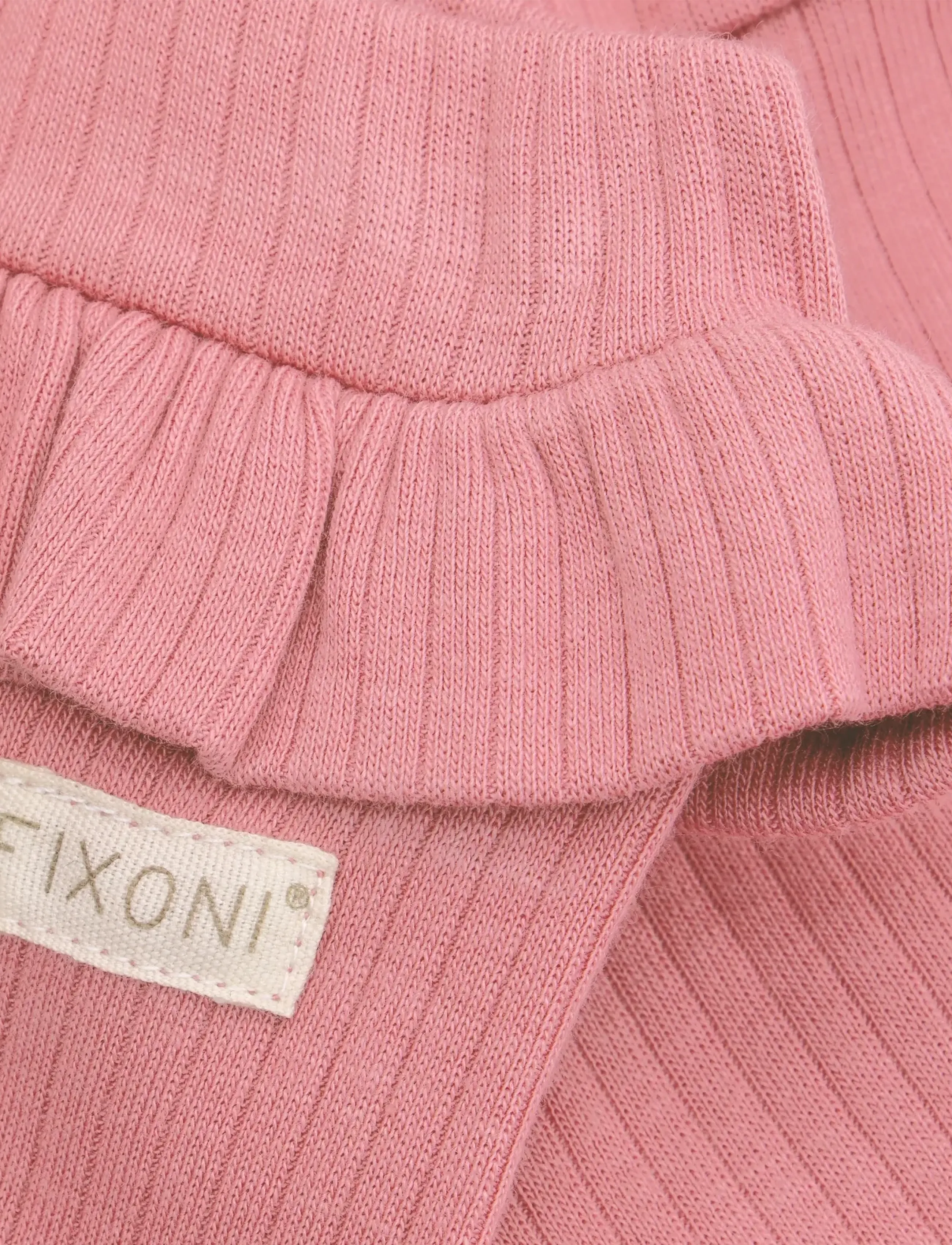 Fixoni - Leggings Rib - leggings - dusty rose - 2