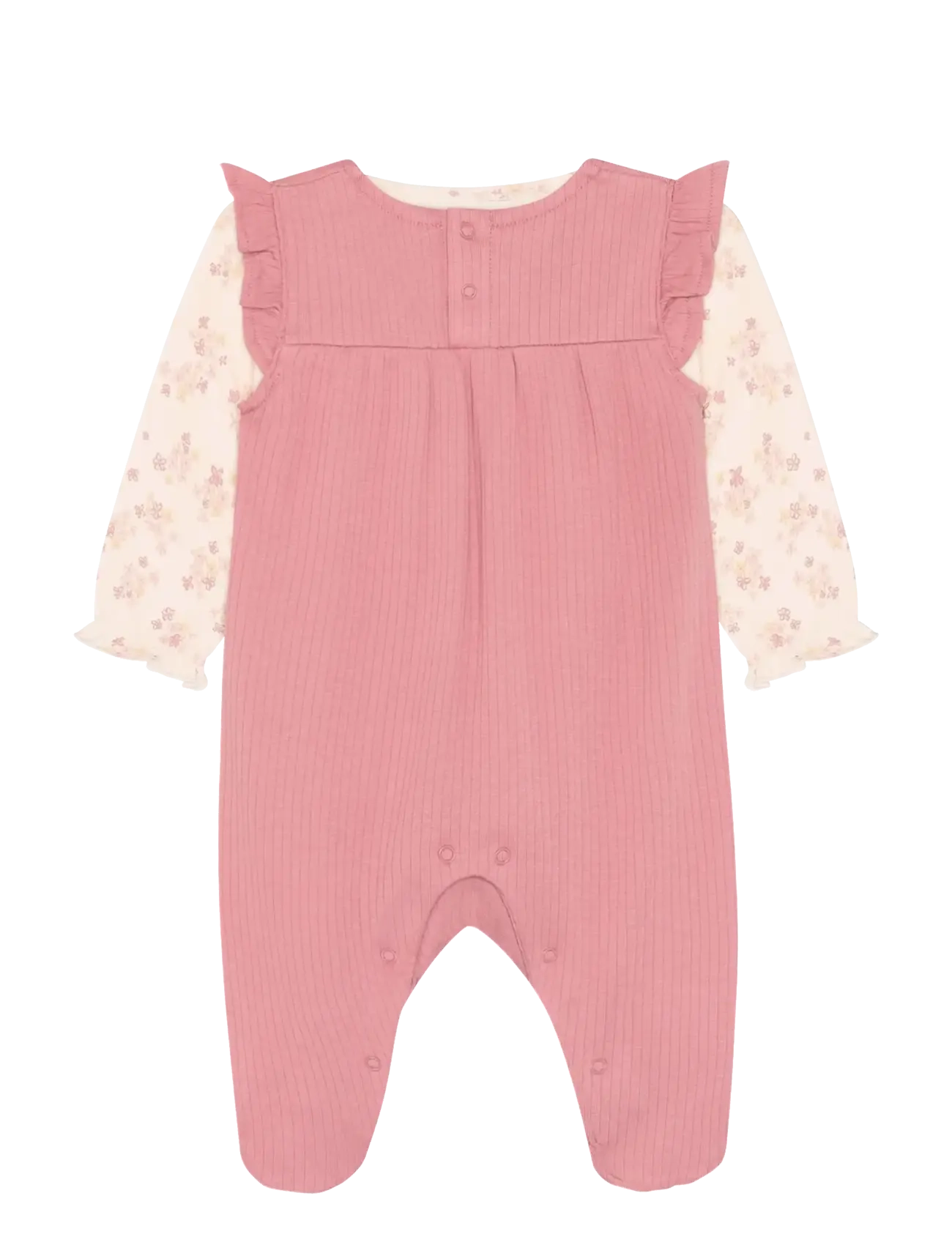 Fixoni - Set w. Body and Romper Rib - sets with body - dusty rose - 1
