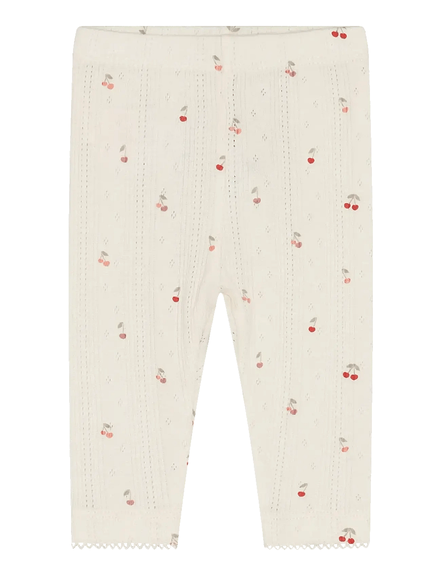 Fixoni - Leggings Pointelle - leggings - eggnog - 1