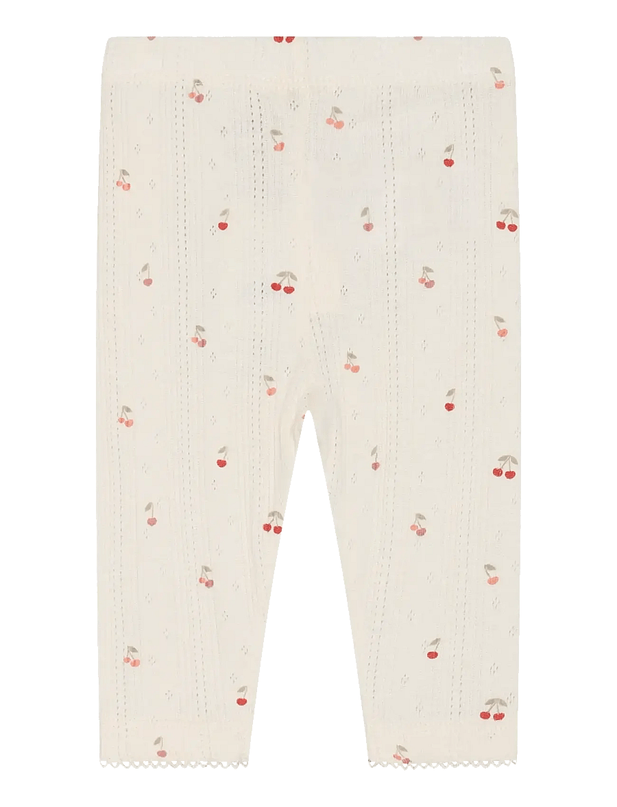 Fixoni - Leggings Pointelle - leggings - eggnog - 2