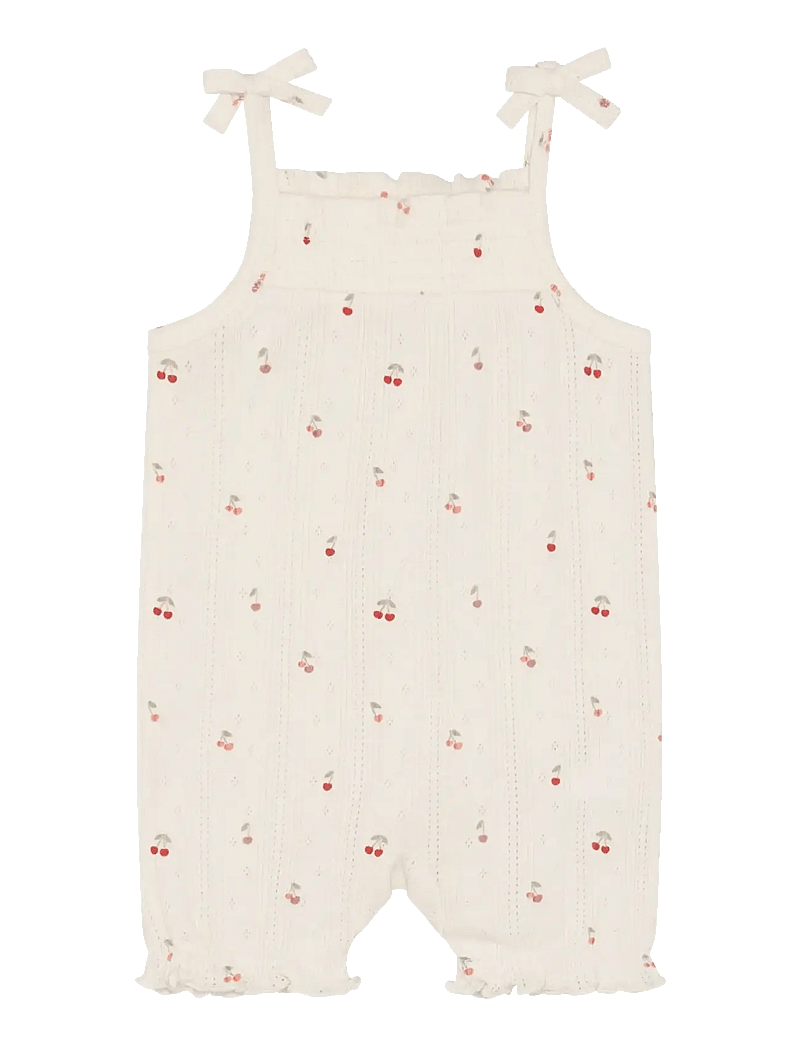 Fixoni - Set w. Body and Romper Pointel - sæt med body - eggnog - 2