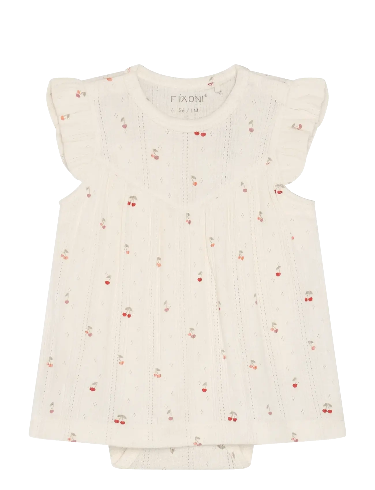Fixoni - Body Dress Ss Pointelle