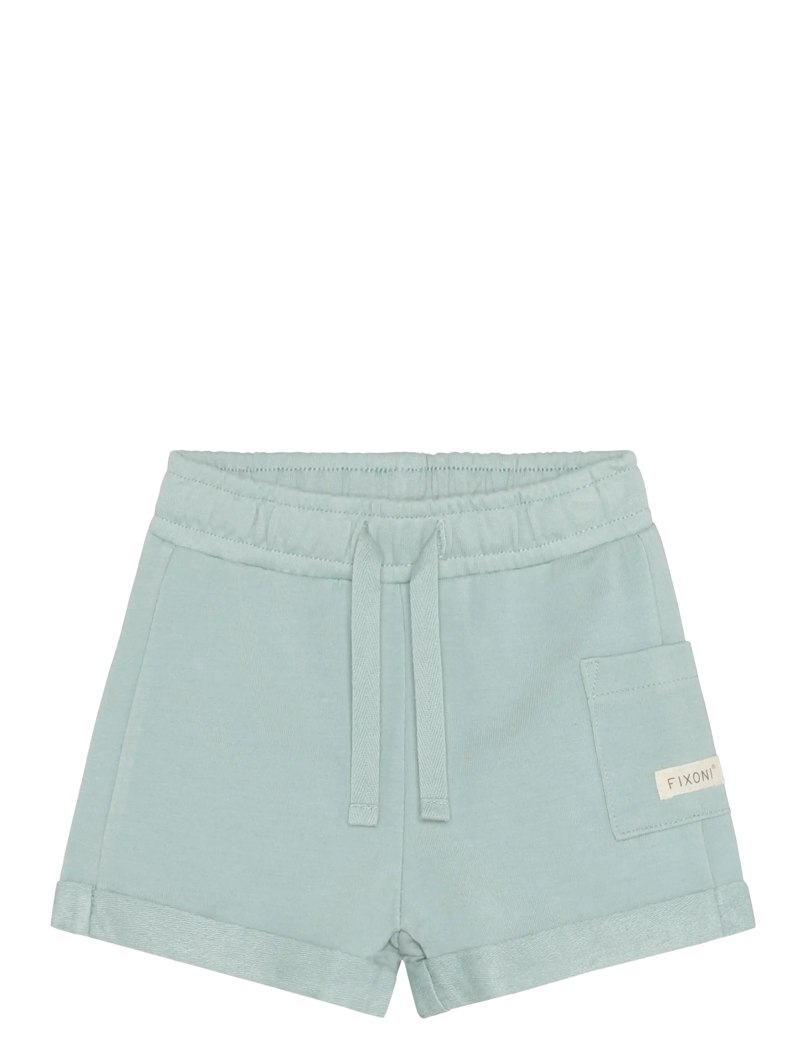 Fixoni Shorts Sweat - Riided - GRAY MIST / green