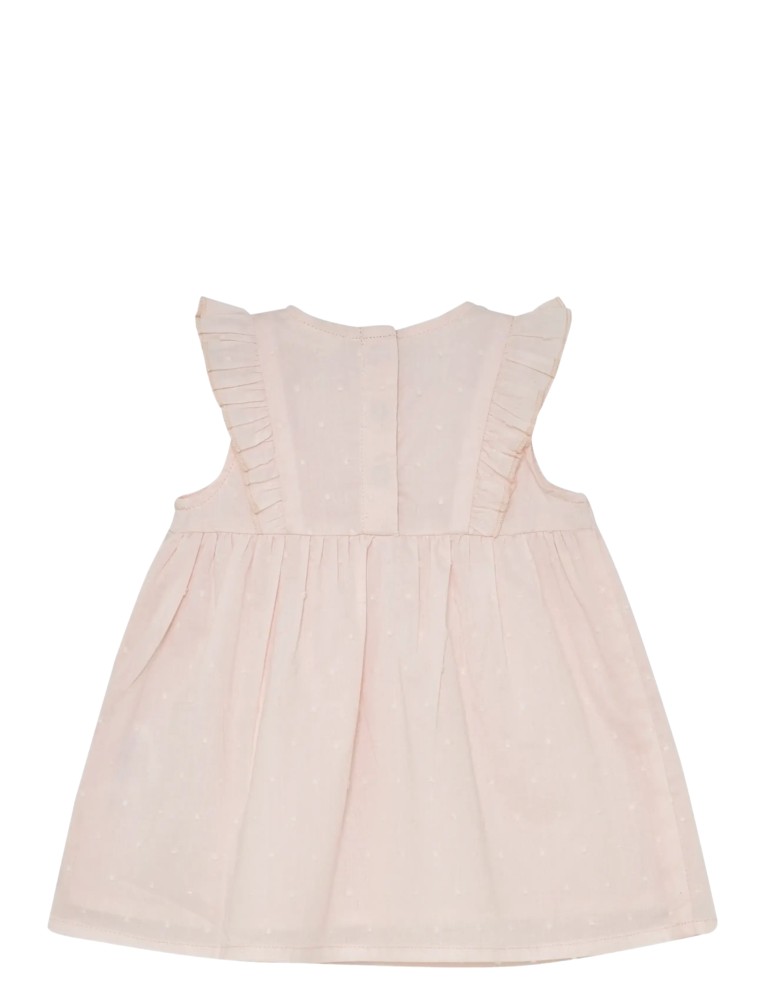 Fixoni - Dress SS Woven - kurzärmelige babykleider - soft pink - 1