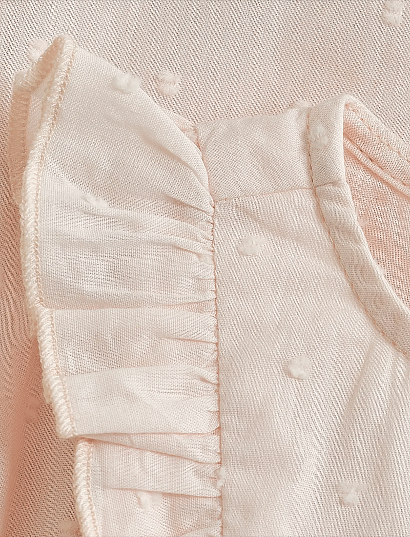 Fixoni - Dress SS Woven - kurzärmelige babykleider - soft pink - 2