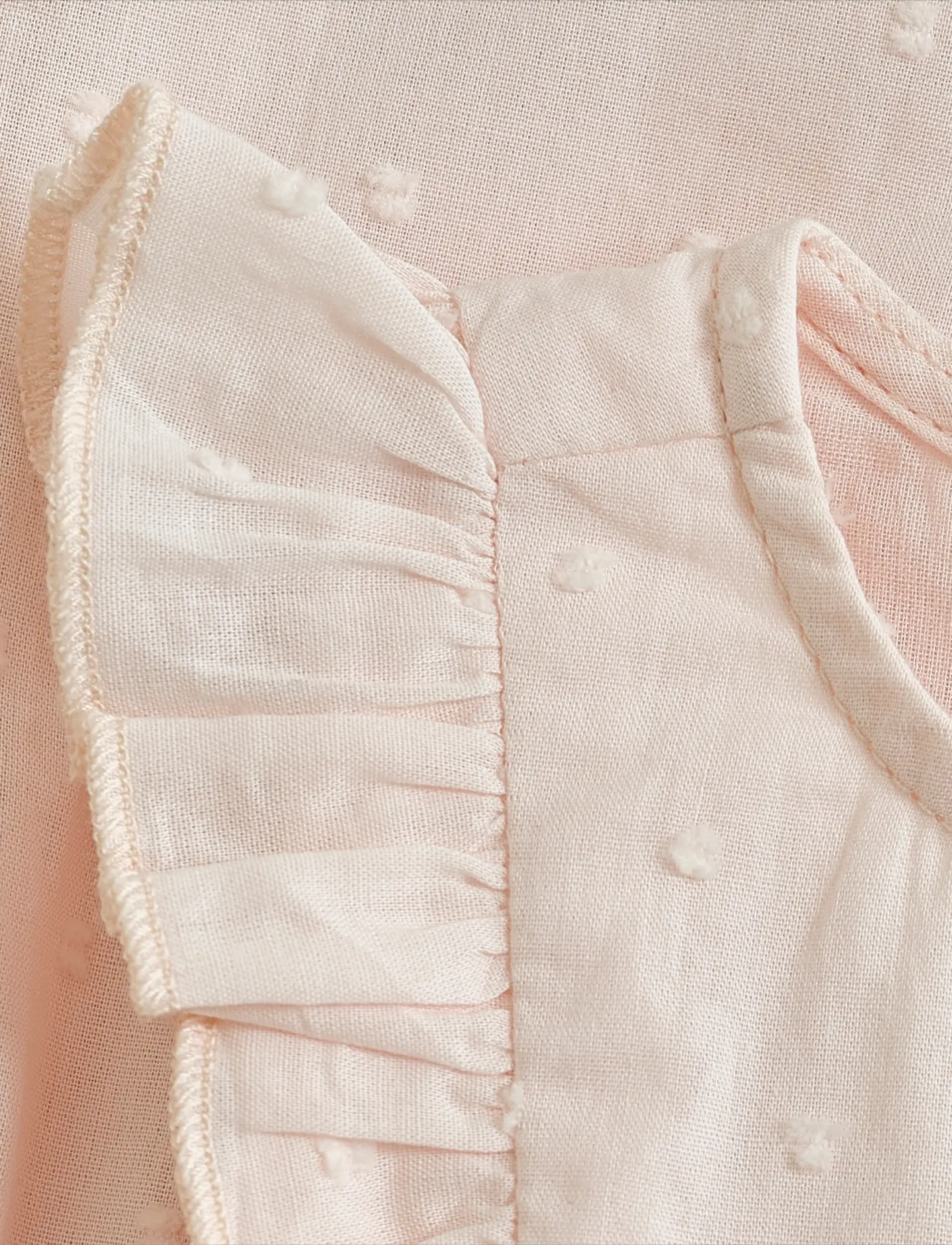 Fixoni - Dress SS Woven - kurzärmelige babykleider - soft pink - 2