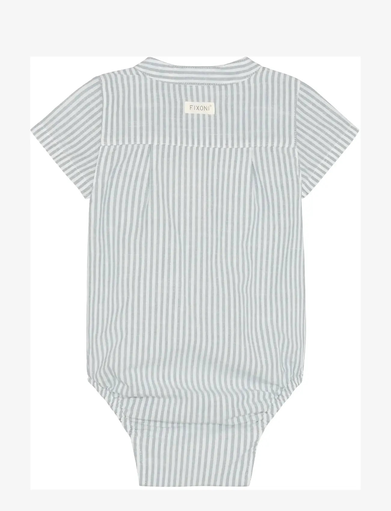 Fixoni - Body Shirt SS Woven - short-sleeved bodies - mountain spring - 2