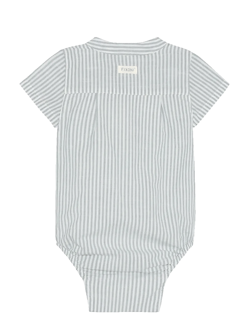 Fixoni - Body Shirt SS Woven - short-sleeved bodies - mountain spring - 2