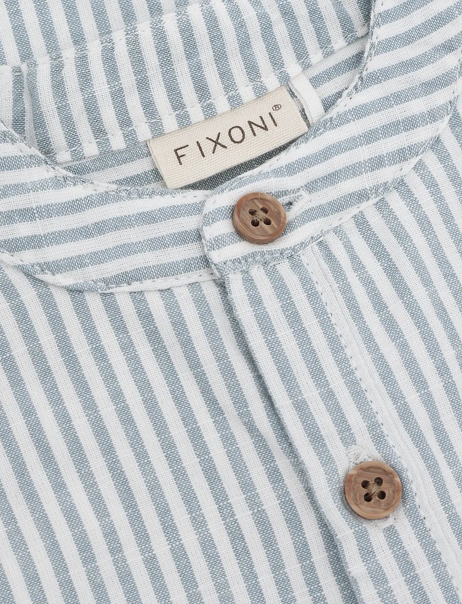 Fixoni - Romper SS Woven - short-sleeved bodies - mountain spring - 2