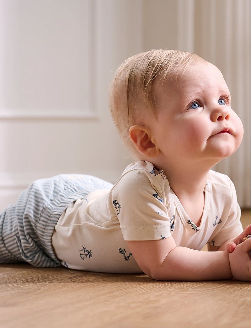 Fixoni - Pants Woven w. Lining - babyhosen - mountain spring - 3