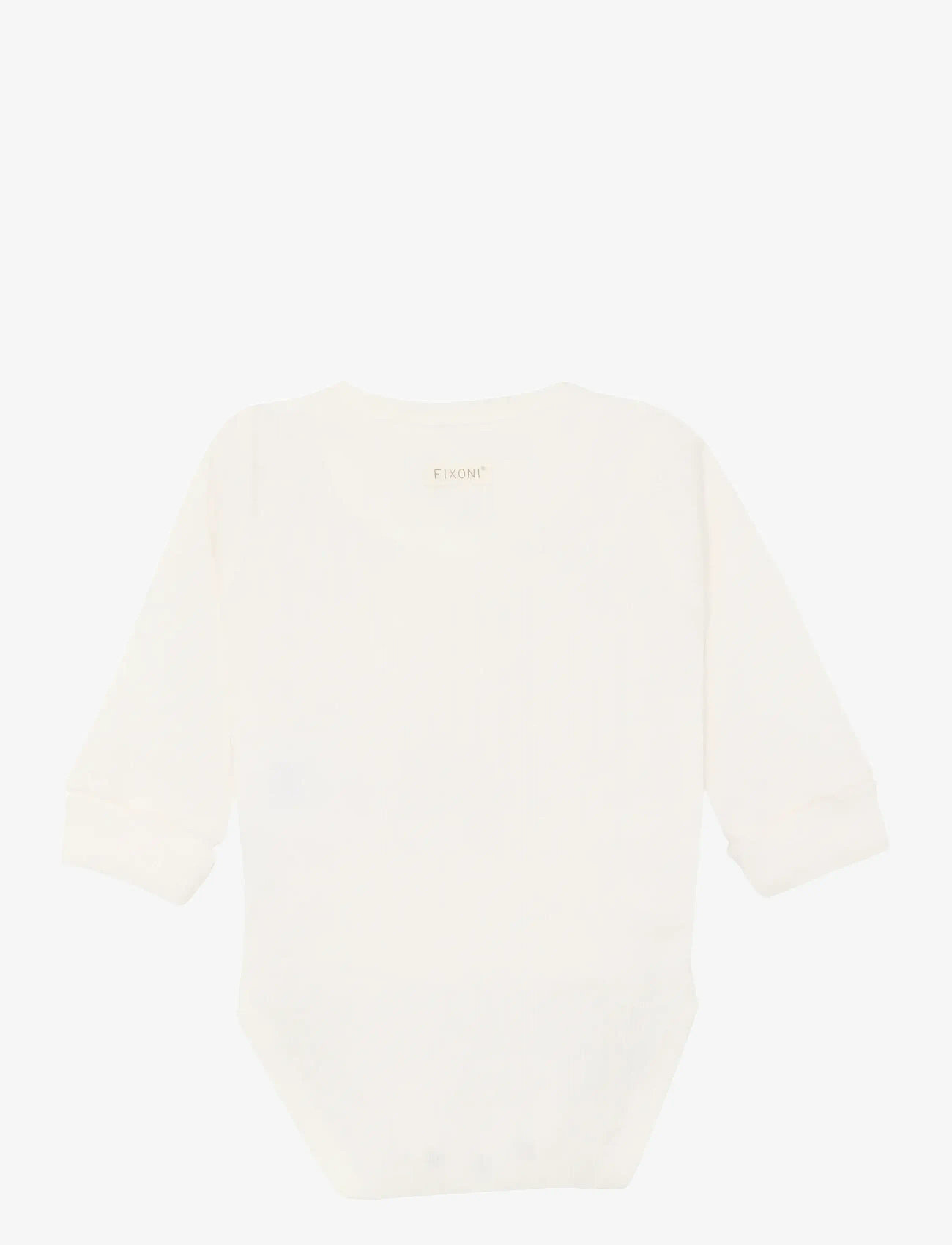 Fixoni - Wrap Body LS Rib Solid - shop efter alder - gardenia - 1