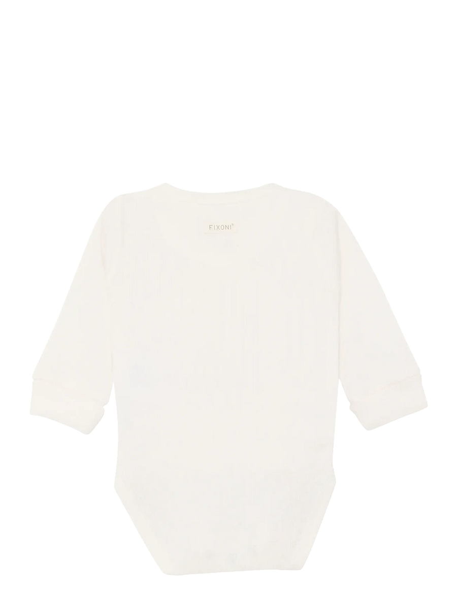 Fixoni - Wrap Body LS Rib Solid - iepirkties pēc vecuma - gardenia - 1