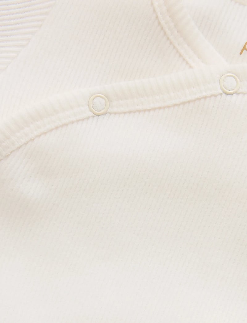 Fixoni - Wrap Body LS Rib Solid - shop efter alder - gardenia - 2