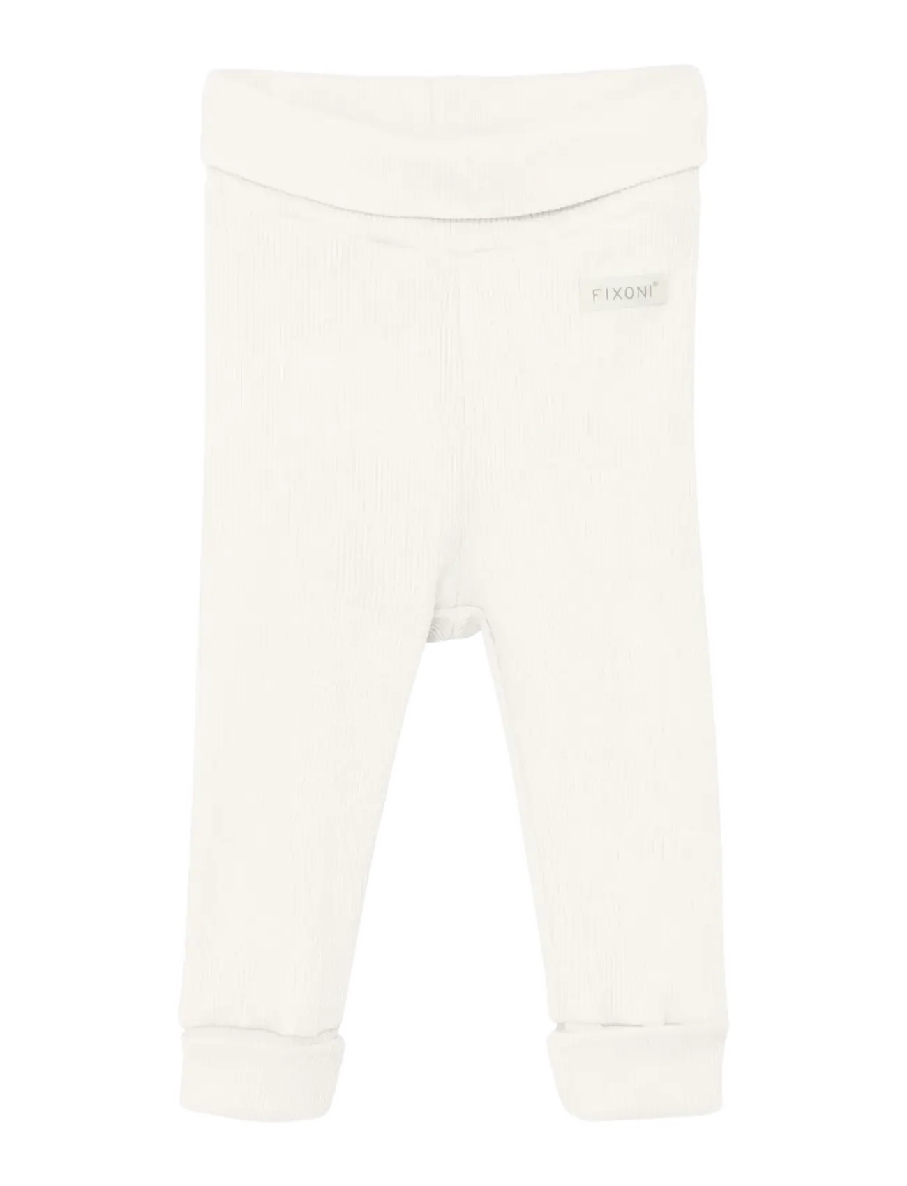 Fixoni Leggings Rib Solid - Underdele - GARDENIA / cream