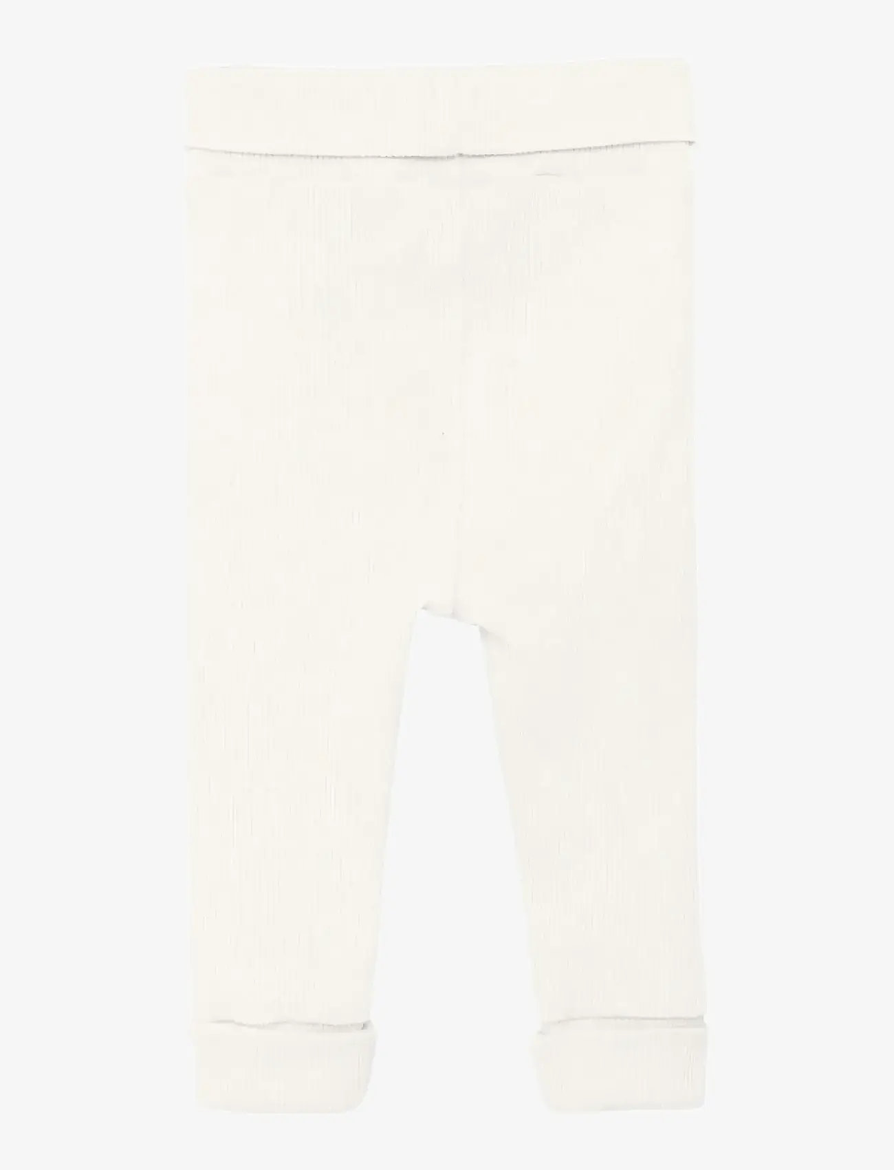 Fixoni - Leggings Rib Solid - leggings - gardenia - 1