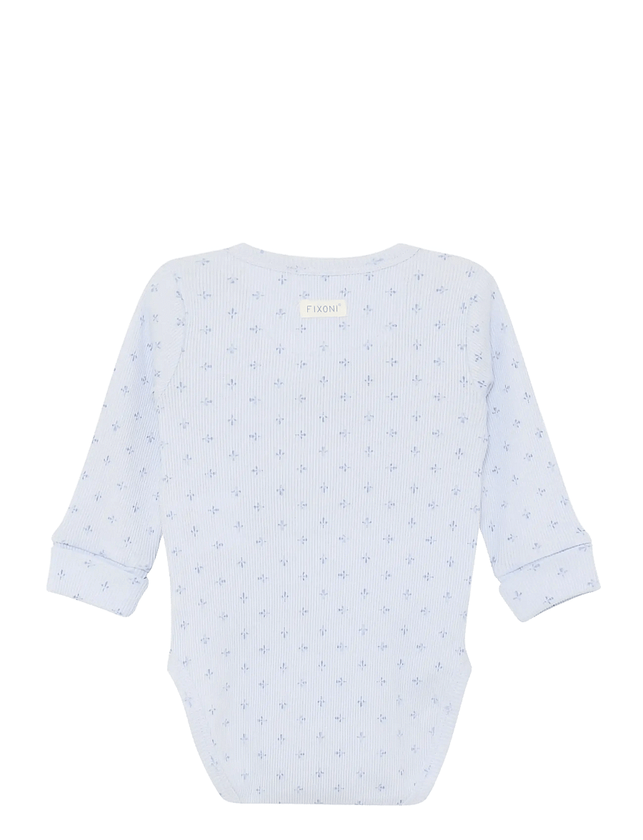 Fixoni - Body LS Rib - långärmade - arctic ice - 1