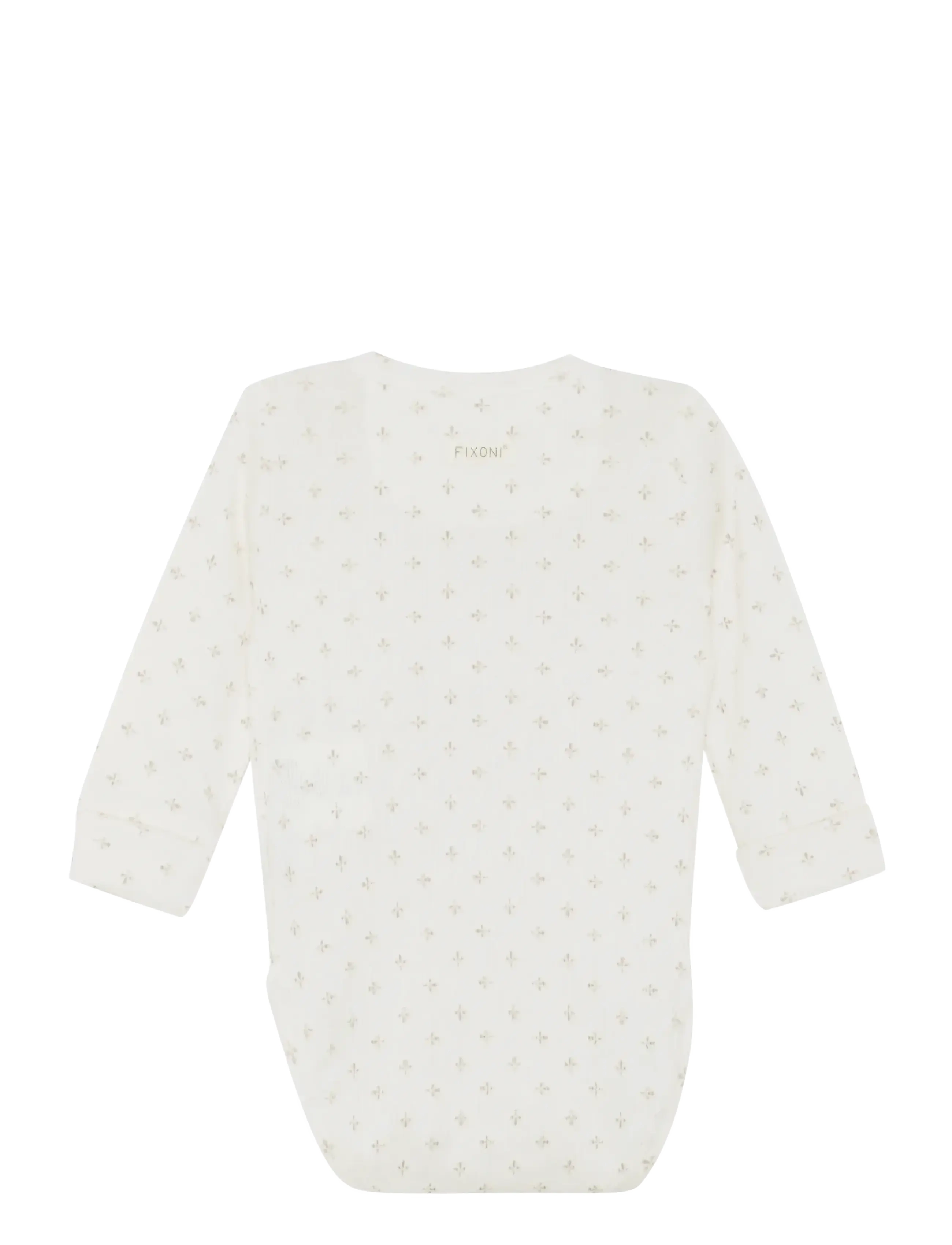 Fixoni - Body LS Rib - langärmelig - gardenia - 1
