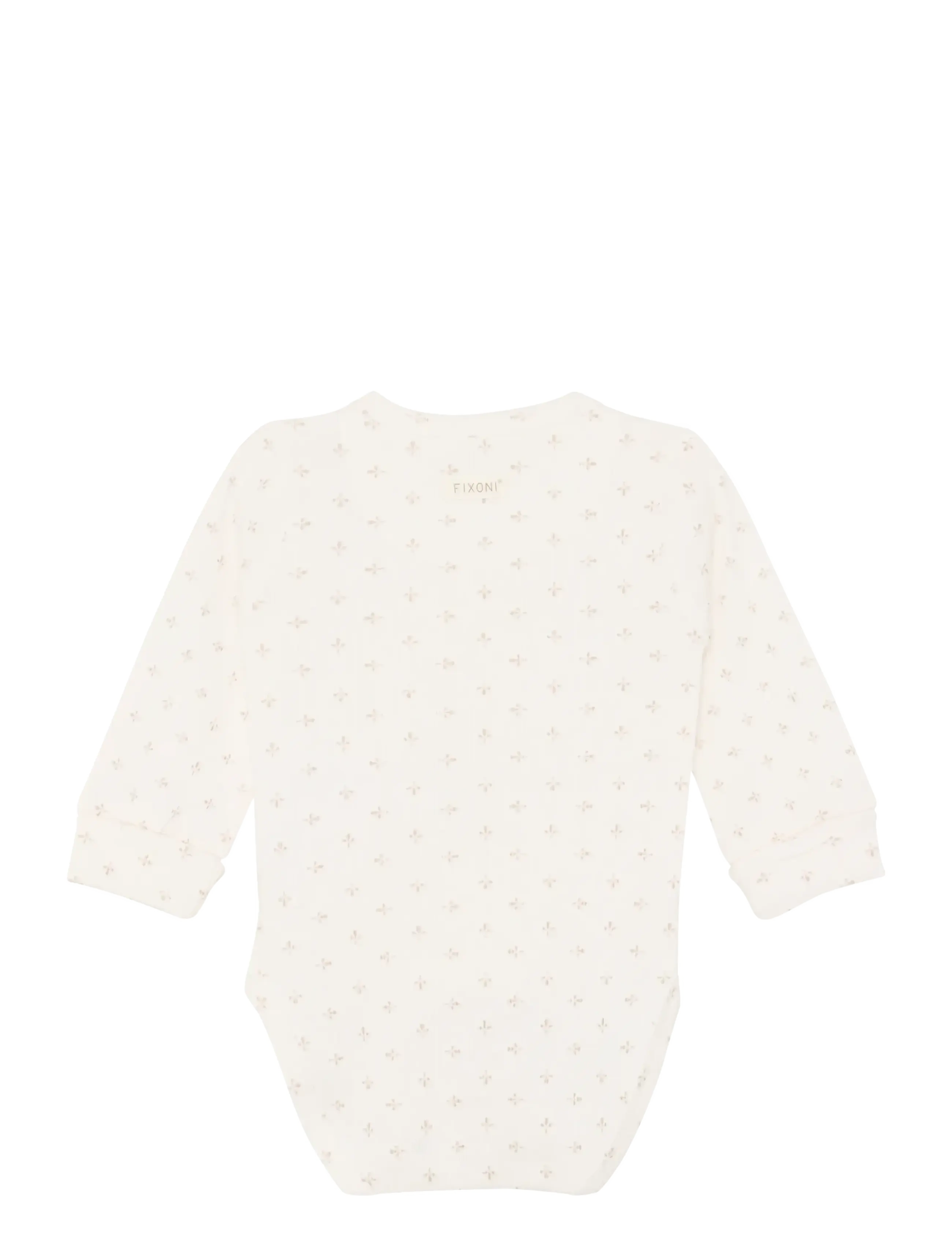Fixoni - Wrap Body LS Rib - lowest prices - gardenia - 1
