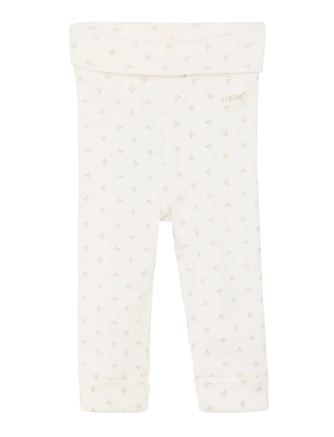 FIXONI Leggings Rib Cream - 62 - Kinder